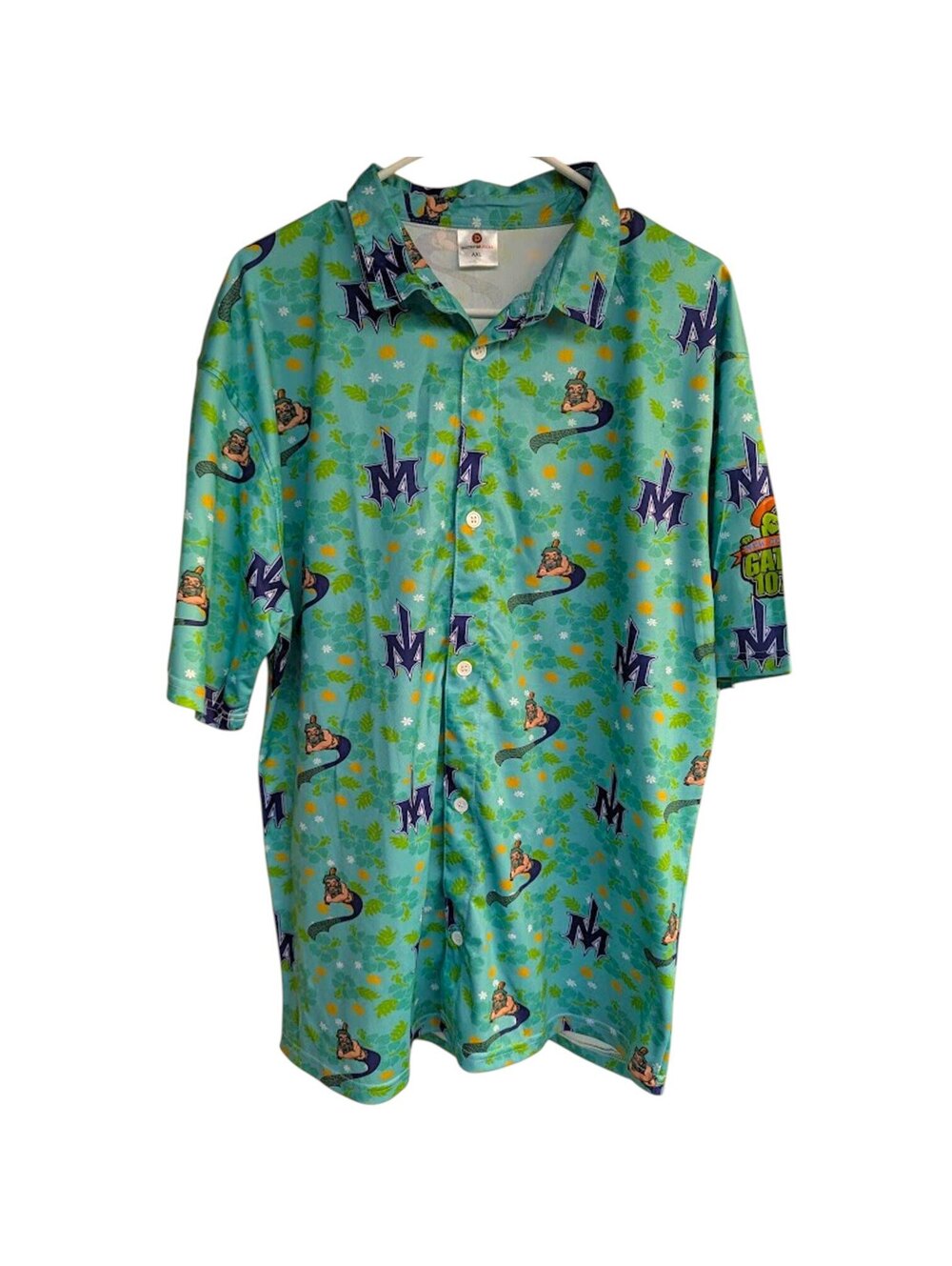 Myrtle Beach Mermen Pelicans Shirt XL Baseball Hawaiian Kenny Powers Eastbound